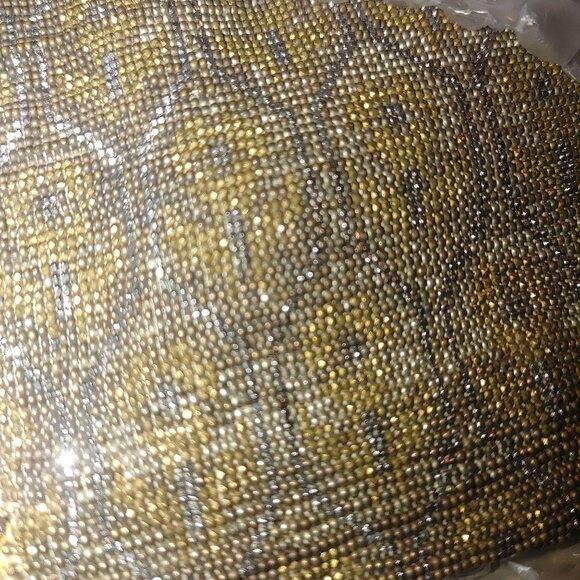 Vintage Beaded Purse Clutch Tassels Snap Closure  Intricate Beadwork - Picture 2 of 10